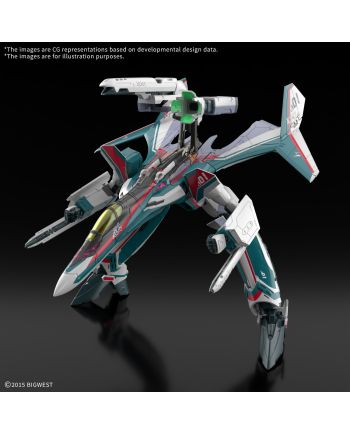 MACROSS - HG 1/100 VF-31S Siegfried (Arad Moders Use) - Model Kit - vue de profil