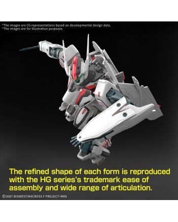 MACROSS - HG 1/100 VF-25F Messiah Valkyrie Deluxe Set - Model Kit - vue du packaging