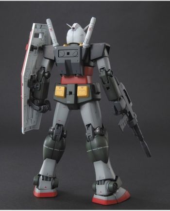 GUNDAM - MG 1/100 G Armor Real Type Color ver. - Model Kit - vue de profil