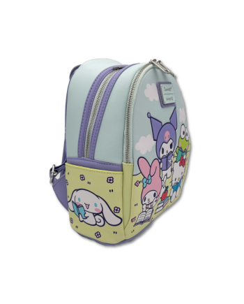 SANRIO - Multi Char Scene - Mini Sac à Dos Loungefly Exclusive - vue de face