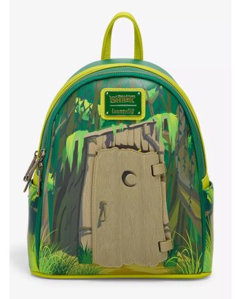 SHREK - Shrek & Donkey Swamp Door - Sac à dos LoungeFly Exclusive - vue de face