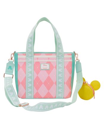 MICKEY & FRIENDS - Tennis - Tote Bag LoungeFly - vue de profil