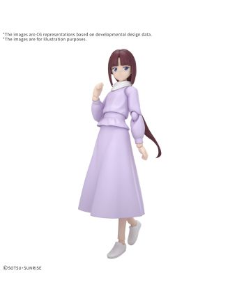 GUNDAM - Figure-rise Standard Tiffa Adill - Model Kit - vue de face
