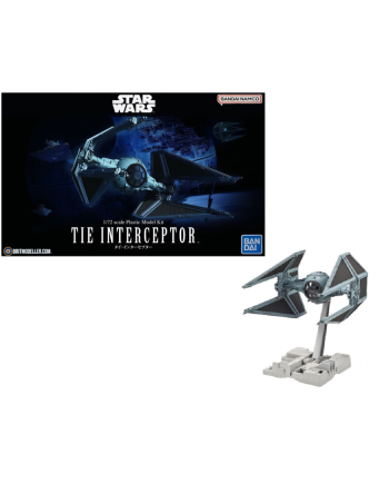 STAR WARS - Tie Interceptor - Model Kit 1/72 10cm - vue principale
