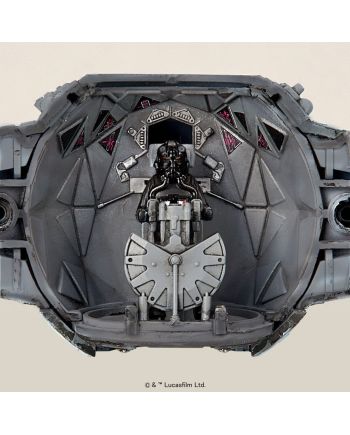 STAR WARS - Tie Interceptor - Model Kit 1/72 10cm - vue de dos
