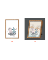 STITCH & ANGEL - Ohana means Family - Cadre Lumineux - vue principale