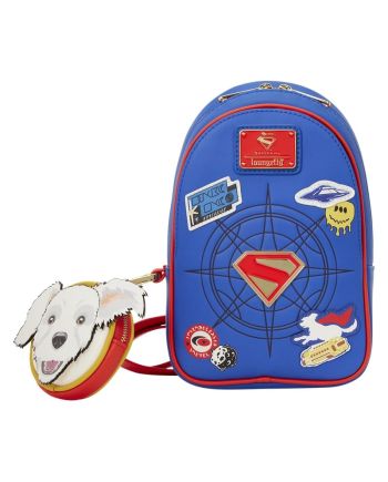 SUPERGIRL - Krypto - Sac Bandoulière Loungefly - vue principale