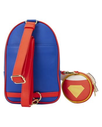 SUPERGIRL - Krypto - Sac Bandoulière Loungefly - vue de profil