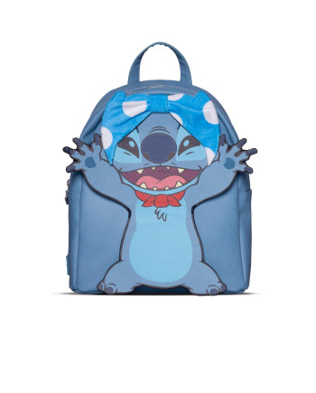 STITCH - Superhero - Backpack Novelty '26x20x12cm'