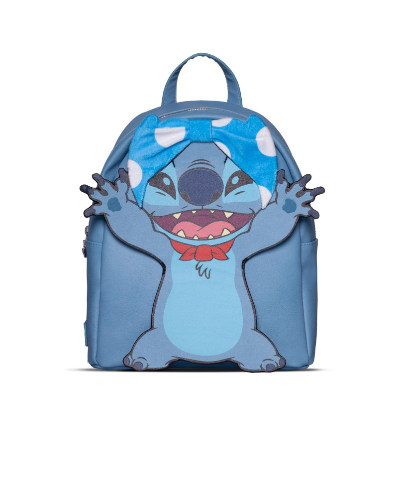 STITCH - Superhero - Backpack Novelty '26x20x12cm'