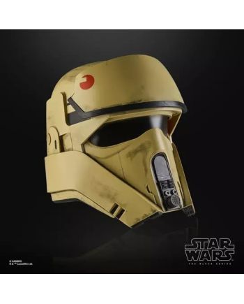 STAR WARS - Casque éléctronique Shoretrooper Black Series - vue de profil