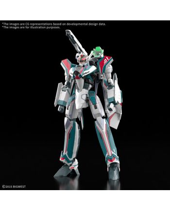 MACROSS - HG 1/100 VF-31S Siegfried Deluxe Set - Model Kit - vue de detail