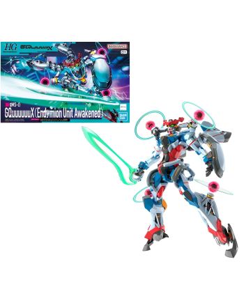 GUNDAM - HG 1/144 GQuuuuuuX (Endymion Unit Awakened) - Model Kit - vue principale