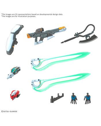 GUNDAM - HG 1/144 GQuuuuuuX (Endymion Unit Awakened) - Model Kit - vue du packaging