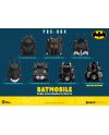 DC - Batman series Batmobile Pull Back Car - Set 6 Fig. Blind Box 5cm - vue de face