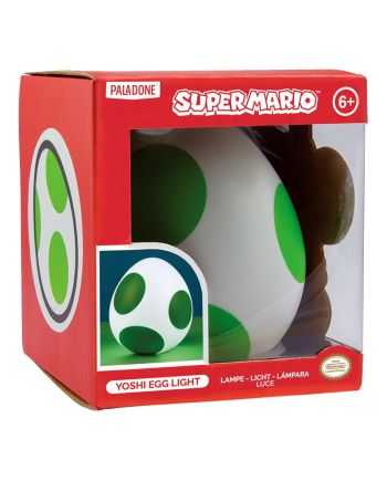 SUPER MARIO - Oeuf Yoshi - Lampe Décorative 13cm - vue de detail