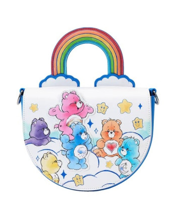 CARE BEARS - Rainbow - Crossbody bag Loungefly
