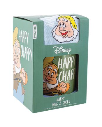 BLANCHE NEIGE - Joyeux - Mug et Chaussettes - vue de profil