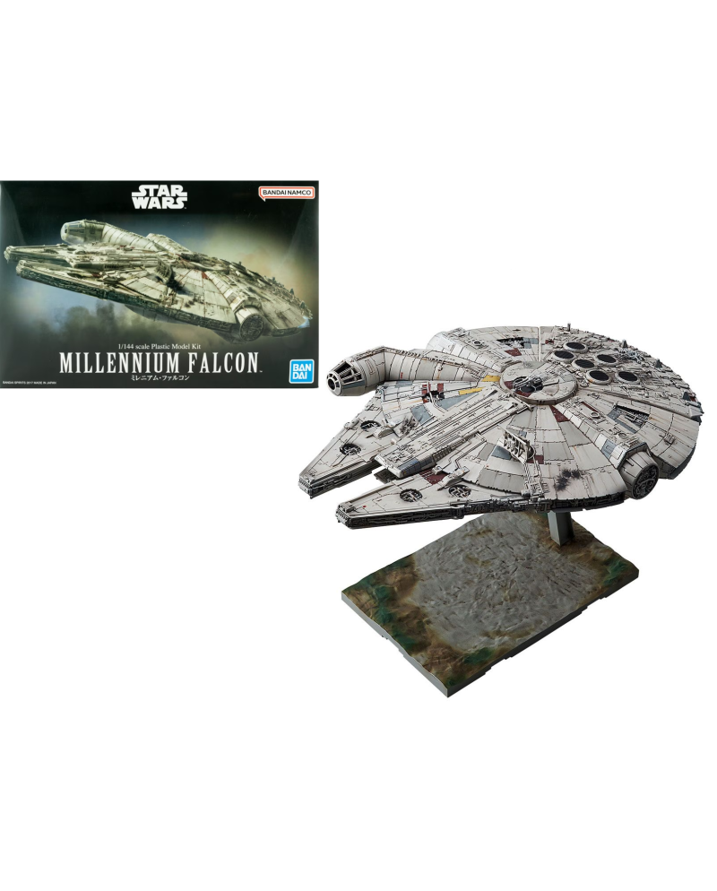 STAR WARS EPISODE VII - Millennium Falcon - Model Kit 1/144 24.1cm - vue principale