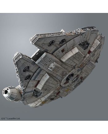 STAR WARS EPISODE VII - Millennium Falcon - Model Kit 1/144 24.1cm - vue de dos