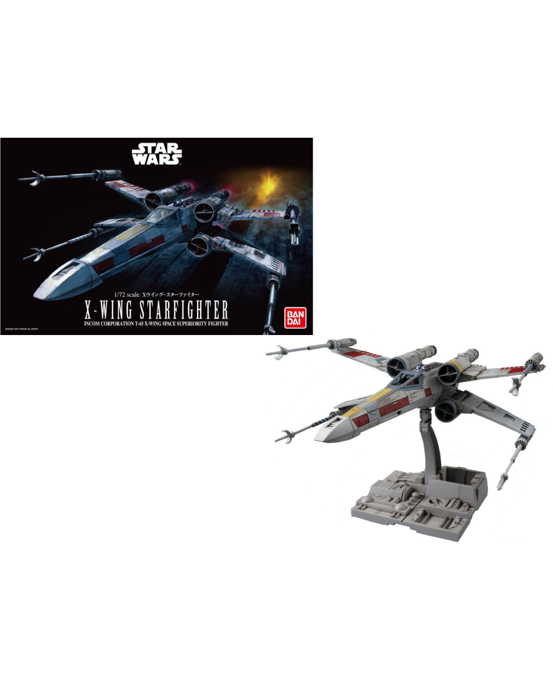 STAR WARS - X-Wing Starfighter - Model Kit 1/72 17cm - vue principale