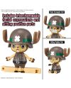 ONE PIECE- Chopper Robo Supper 2&3 Heavy Armor & Horn Dozer -Model Kit - vue de profil