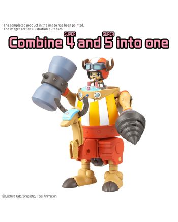 ONE PIECE- Chopper Robo Supper 4&5 Kung Fu ...& Walk Hopper -Model Kit - vue de detail