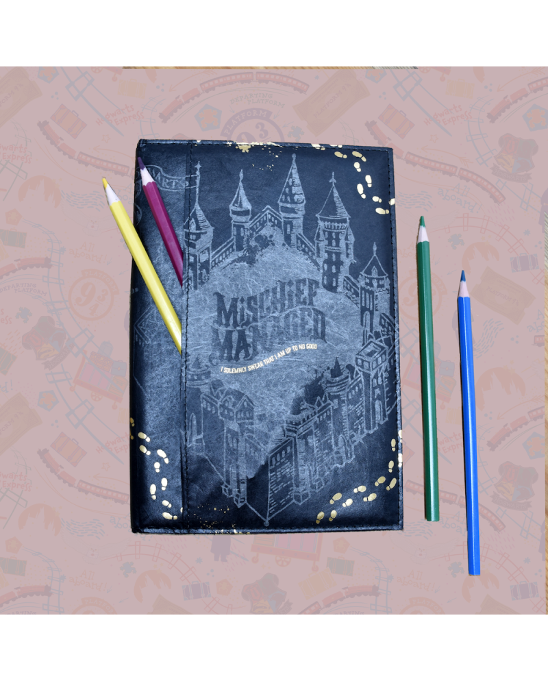 HARRY POTTER - Carte du Marauder - Notebook A5 Premium - vue principale