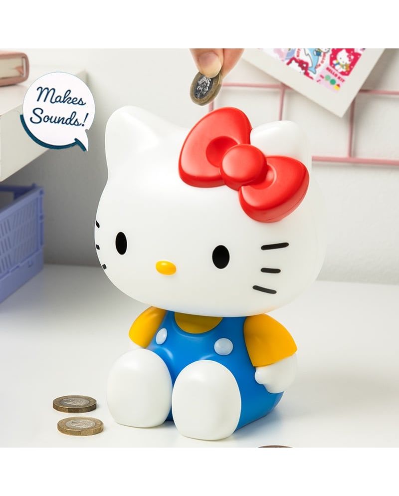 HELLO KITTY - Tirelire 3D avec Son 'Coin Buddies' - vue principale