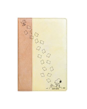 SNOOPY - Notebook A5 Premium en PU - vue principale