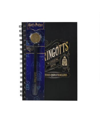 HARRY POTTER - Gringotts - Notebook A5 Premium + Stylo - vue principale