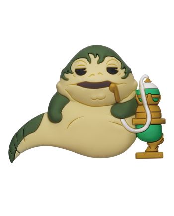 STAR WARS - Jabba le Hutt - Aimant à collectionner en mousse 3D - vue principale