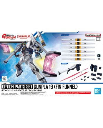 GUNDAM - Option Parts Set Gunpla 19 (Fin Funnel) - Model Kit - vue principale