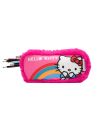 HELLO KITTY - Arc-en-ciel - Trousse Rectangulaire Peluche - vue principale