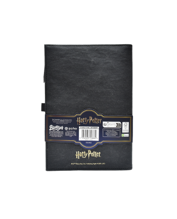 HARRY POTTER - Notebook A5 Premium avec Poche Zippée - vue de dos