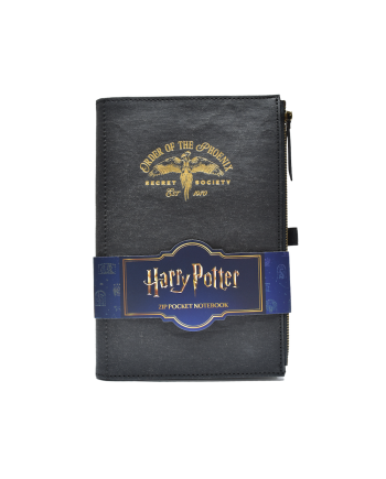 HARRY POTTER - Notebook A5 Premium avec Poche Zippée - vue de detail
