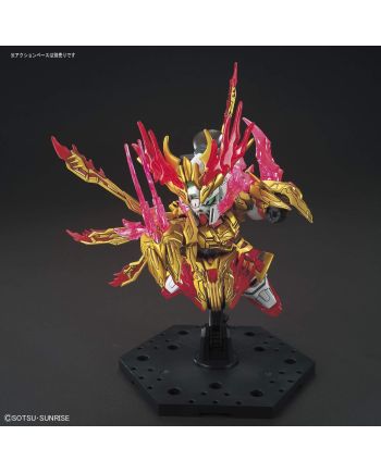 GUNDAM - SD Sangoku Yan Huang Zhang Fei God Gundam - Model Kit - vue de profil