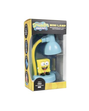 BOB L'EPONGE - Bob - Mini Lampe de Bureau Rechargeable - 15cm - vue de detail