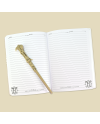 HARRY POTTER - Emblème de Poudlard - Notebook A5 Spinner - vue de profil