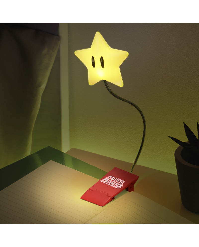 SUPER MARIO - Super Etoile - Lampe de Lecture 19cm - vue principale