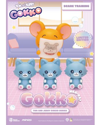 TOM & JERRY - Gokko series - Set 6 Figurine Blind Box 5cm - vue de dos