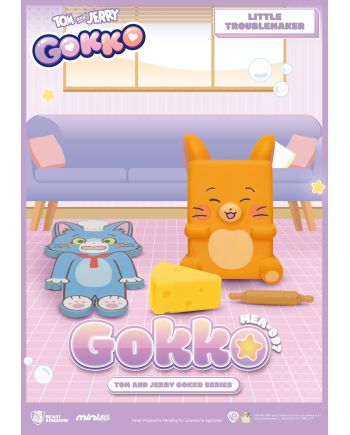 TOM & JERRY - Gokko series - Set 6 Figurine Blind Box 5cm - vue de detail