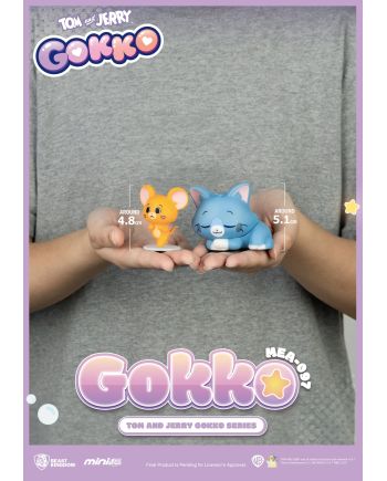 TOM & JERRY - Gokko series - Set 6 Figurine Blind Box 5cm - vue du packaging