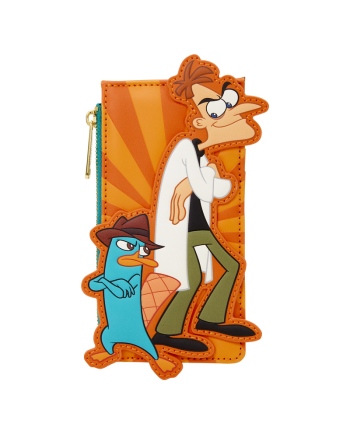 PHINEAS & FERB - Doofenshmirtz & Perry - Porte-carte Loungefly - vue principale