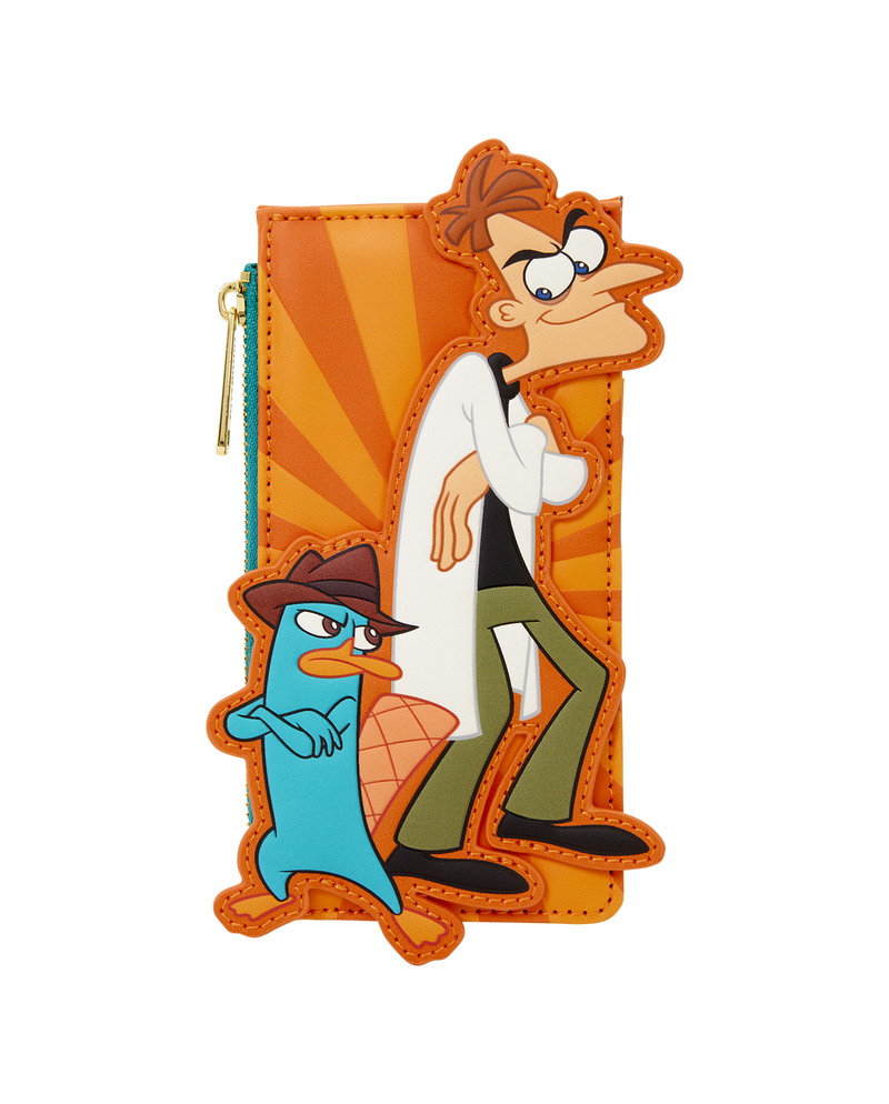 PHINEAS & FERB - Doofenshmirtz & Perry - Porte-carte Loungefly - vue principale
