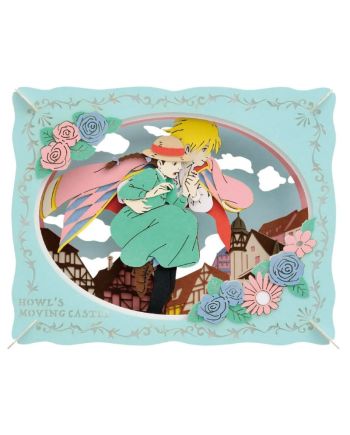 LE CHATEAU AMBULANT - Hauru et Sophie - Théâtre de papier - vue de face