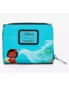 DISNEY - Vaiana "Water flow" - Portefeuille LoungeFly 'Exclusive' - vue de profil