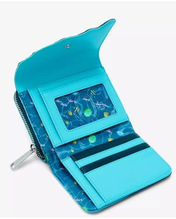 DISNEY - Vaiana "Water flow" - Portefeuille LoungeFly 'Exclusive' - vue de dos