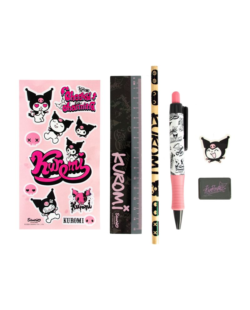 KUROMI - Set de Papeterie - vue principale