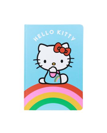 HELLO KITTY - Arc-en-ciel - Notebook A5 - vue principale